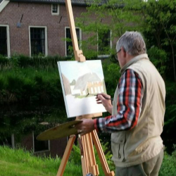 Kunstschilder Harry van Norel