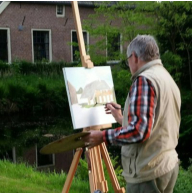 Kunstschilder Harry van Norel